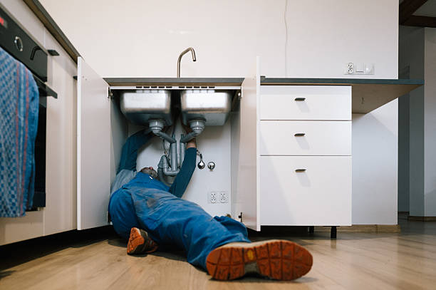 Professional Plumbing technician working in Southport, IN